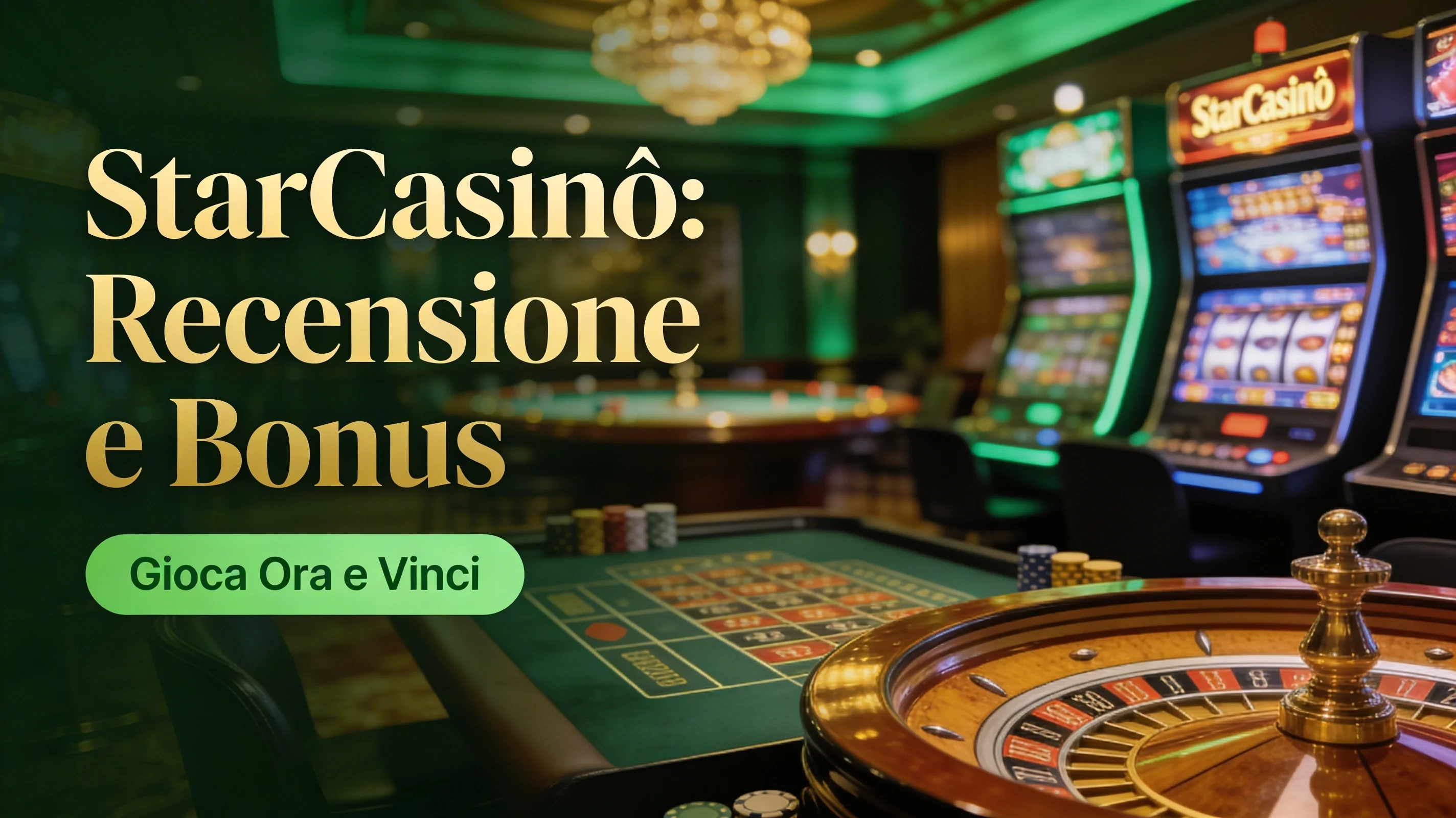 Ambiente di casinò online elegante con roulette e slot